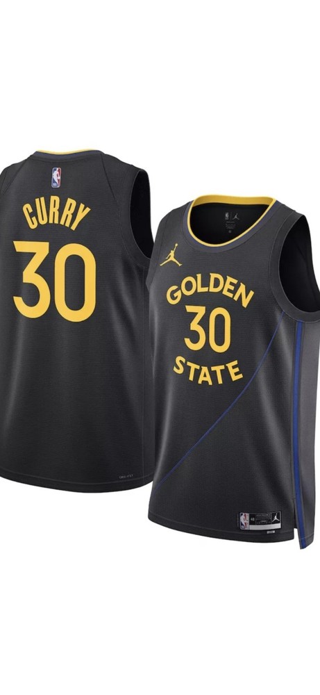 NWT Steph Curry Golden State Warriors Statement Swingman Jersey Size Mens 3XL 60