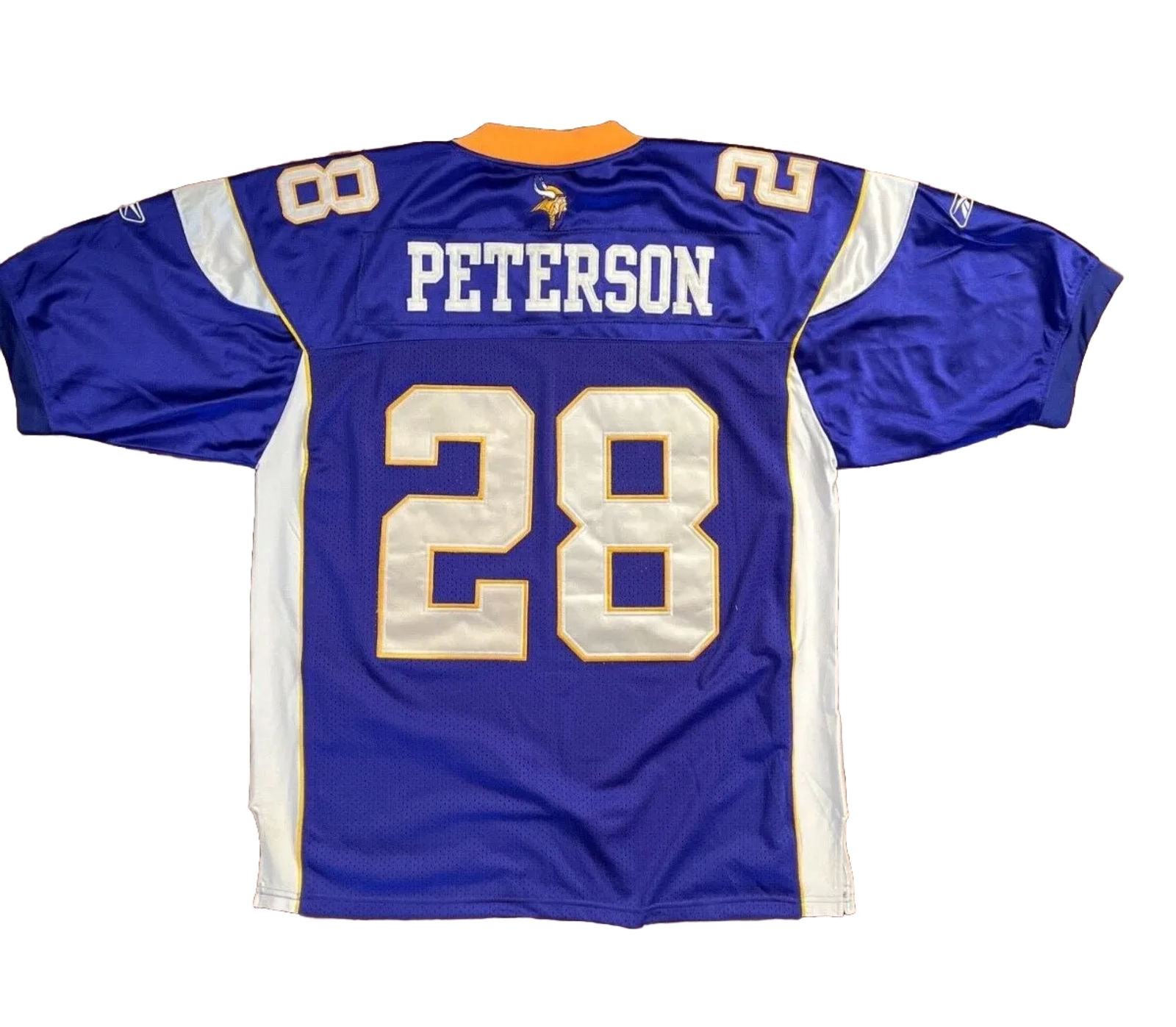 Reebok Minnesota Vikings Football Jersey Adrian Peterson 28 Stitched NFL Mens 54 gallery
