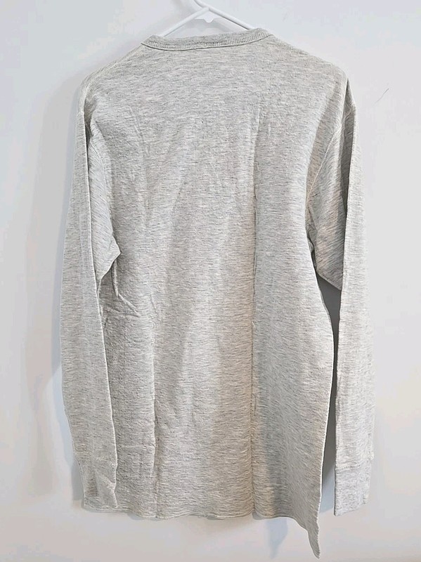 Men's Vintage Duofold Double Layer Thermal Shirt Wool Blend Tall Large USA Made gallery