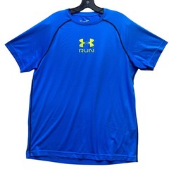 Under Armour Shirt Mens Large Performance Running Track Athletic Athleisure