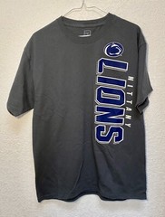 PENN STATE NITTANY LIONS PROEDGE SHORT SLEEVE GREY & BLUE NCAA T-SHIRT MEN’S L