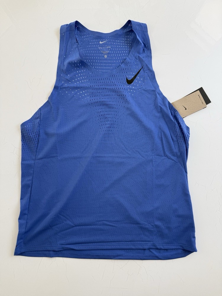 Nike DRI-FIT ADV Aeroswift Pro Elite Running Singlet Men's XL $90 NWT FN4231-411