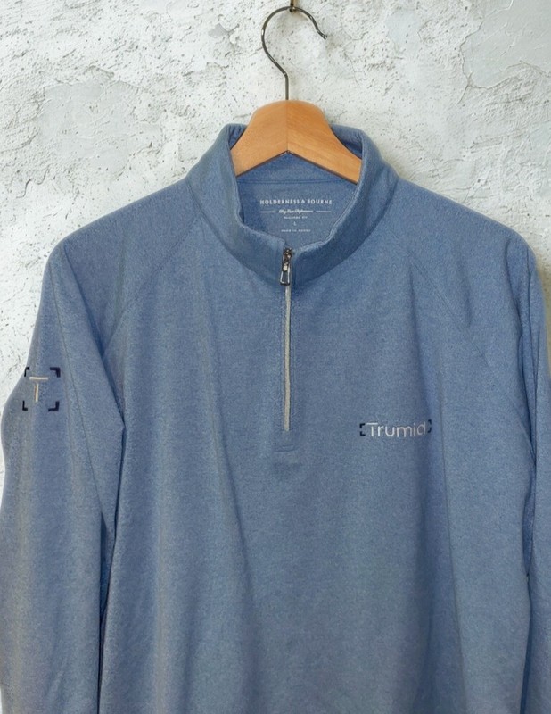 Holderness & Bourne Westland Quarter Zip Pullover Trumid Trading Mens L Golf gallery