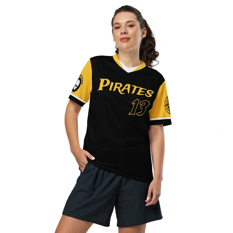 Captain Blackbeard Pirates Caribbean League Recycled Unisex PopFelix Historical gallery