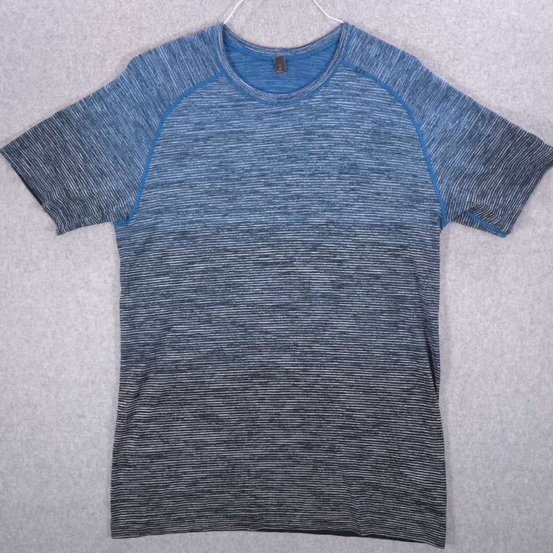 Lululemon Athletic Stretch Metal Vent Tech Gym Workout Casual Shirt Mens Large gallery