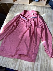 Matte Grey Half Zip XL
