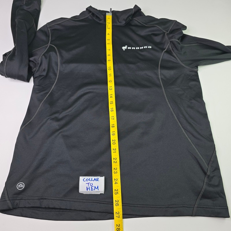 Stormtech Performance Ford Bronco Mens Black H2X Dry Quarter Zip Pullover Large gallery
