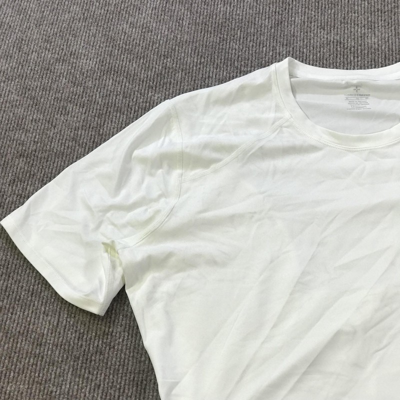 Tommie Copper Shirt Mens XL White Compression Copper Znergy Lower Back Support gallery