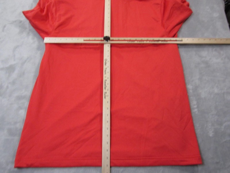 IZOD Performance Pullover Mens LT Red 1/4 Zip Mock Neck Shirt Top Big & Tall gallery