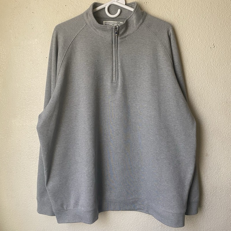 Holderness & Bourne The Robbins Pullover Mens 2XL 1/4 Zip Golf Fleece Sweatshirt gallery