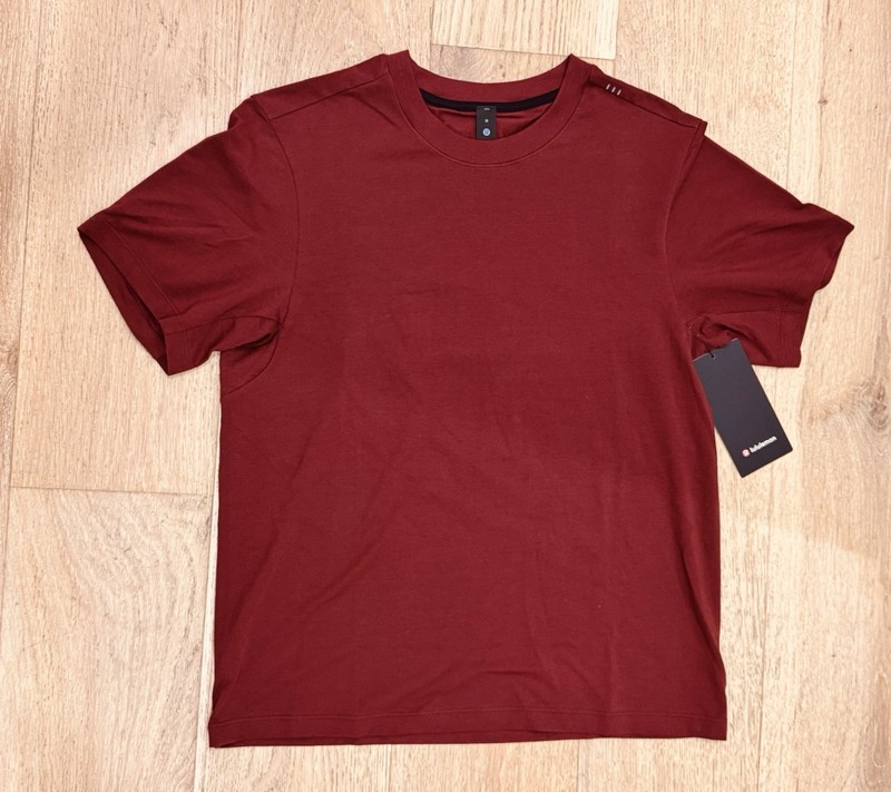 NWT Men’s Size 2XL Lululemon Zeroed In Short Sleeve Shirt LM3F16S $58 Rockwood gallery