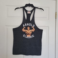 Arnold Schwarzenegger Classic Homage Stringer Tank-Top Size Small