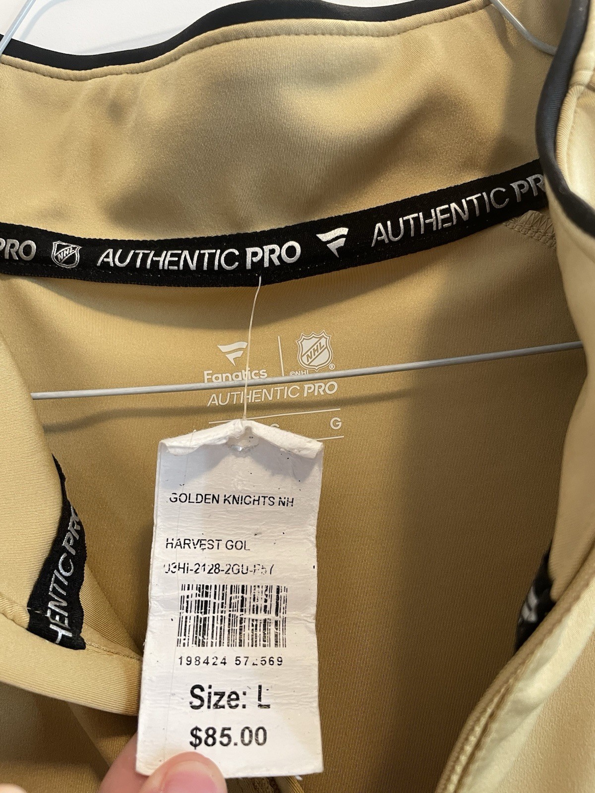 Las Vegas Knights Quarter Zip Large gallery