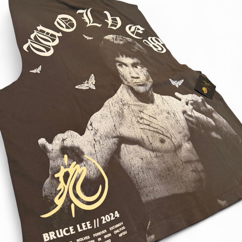 Darc Sport GOLD TAG!! Bruce Lee x Wolf Grey Tommy Muscle Tee Size M. Brand New gallery