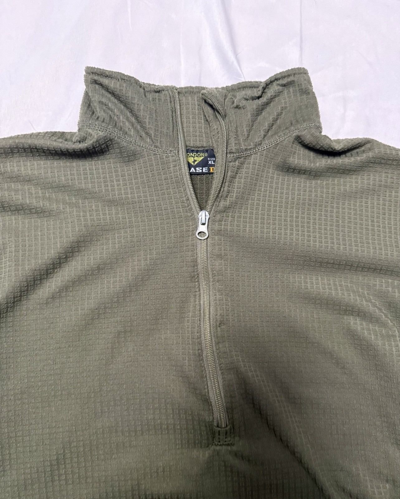 Condor Base II 1/2 Zip Pullover Shirt Men's Sz XL Tactical Wear Outdoors Green gallery