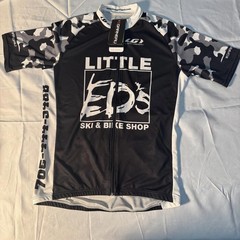Louis Garneau Little Ed’s Ski & Bike Shop Cycling Jersey Mens Large NWT Canada