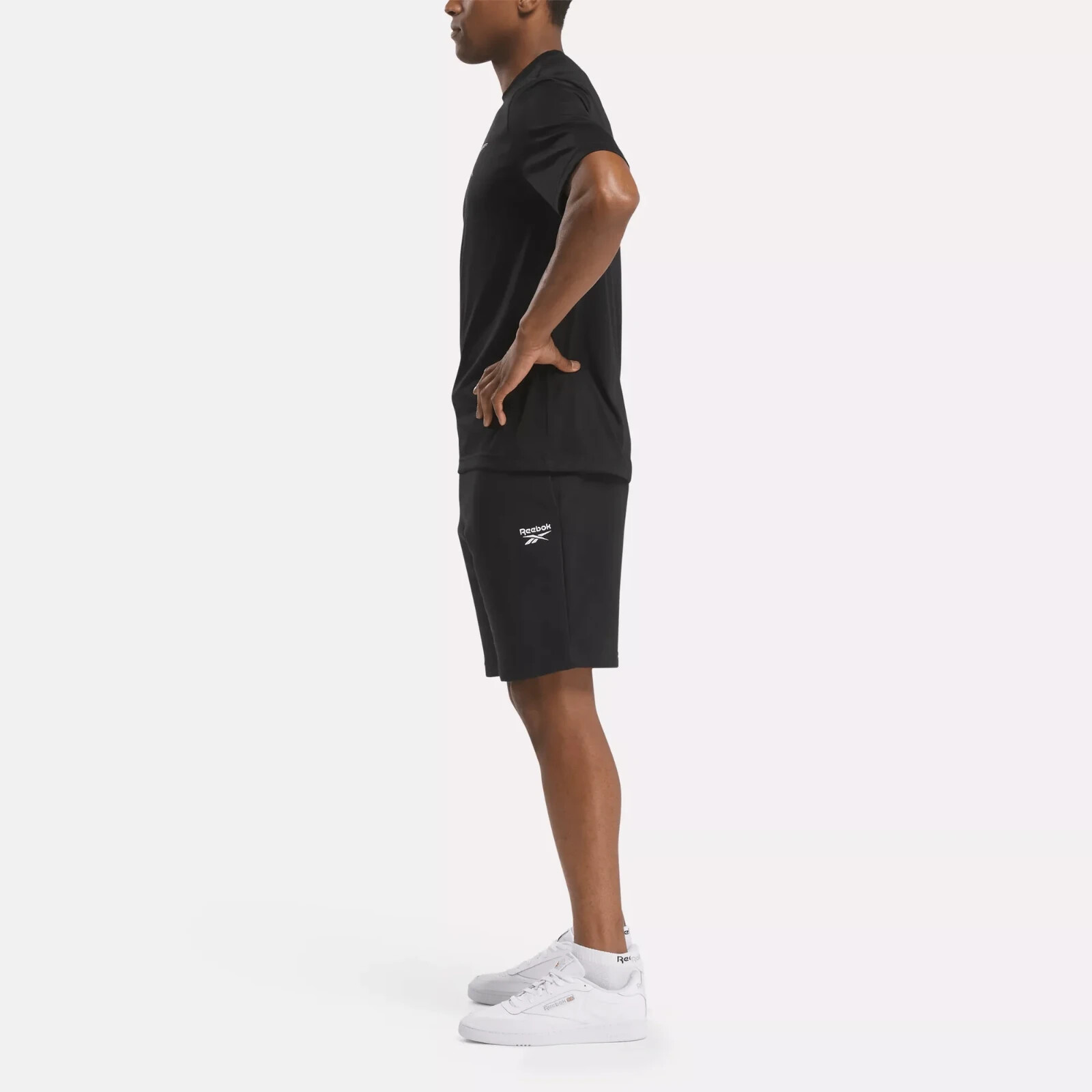 Reebok Men Regular fit Short Sleeve T-Shirt Shirt | Black | Large gallery