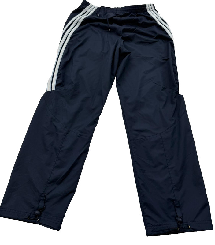 Adidas Track Pants Mens Navy XL Three Stripes Tapered Regular Fit gallery