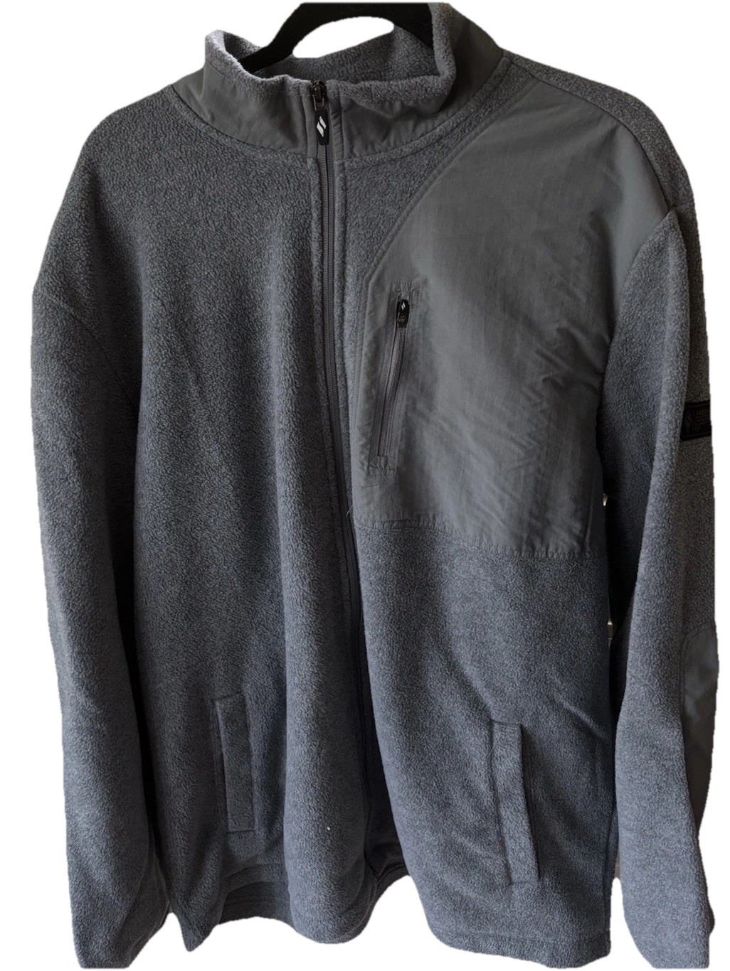 Skechers Sport Men’s 1/4 zip Long Sleeve Pullover 2XL Activewear Silver Gray gallery