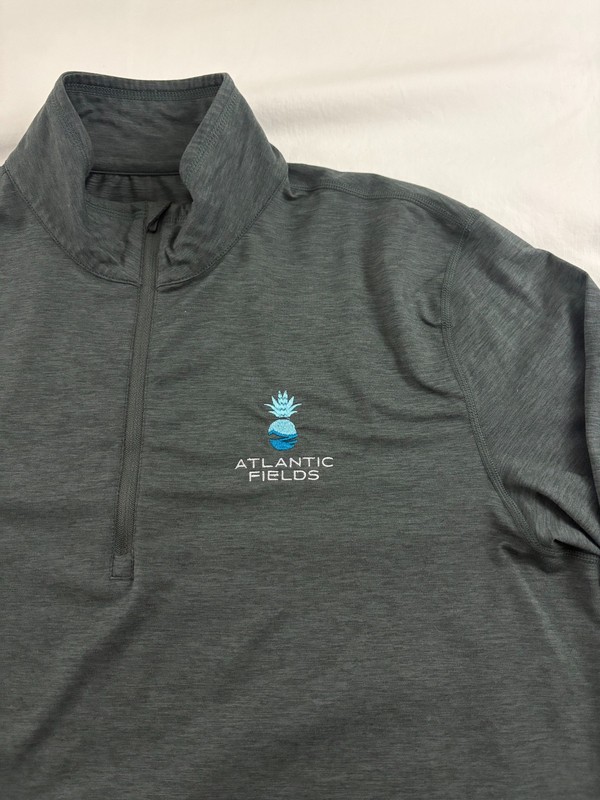 Vuori Ease Performance x Atlantic Fields Sz. XL 1/4 Zip Pullover! gallery