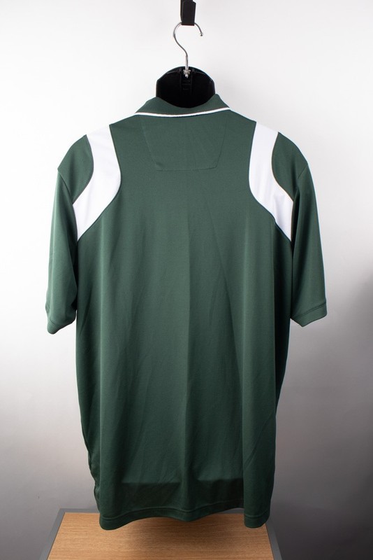 Antigua Minnesota Wild NHL Hockey Men's XL Polo Green and White Activewear gallery