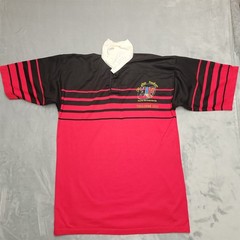 Vintage Rugby Shirt Mens XL Red Berlin Brandenburg Toulouse 2001 Halbro Britain