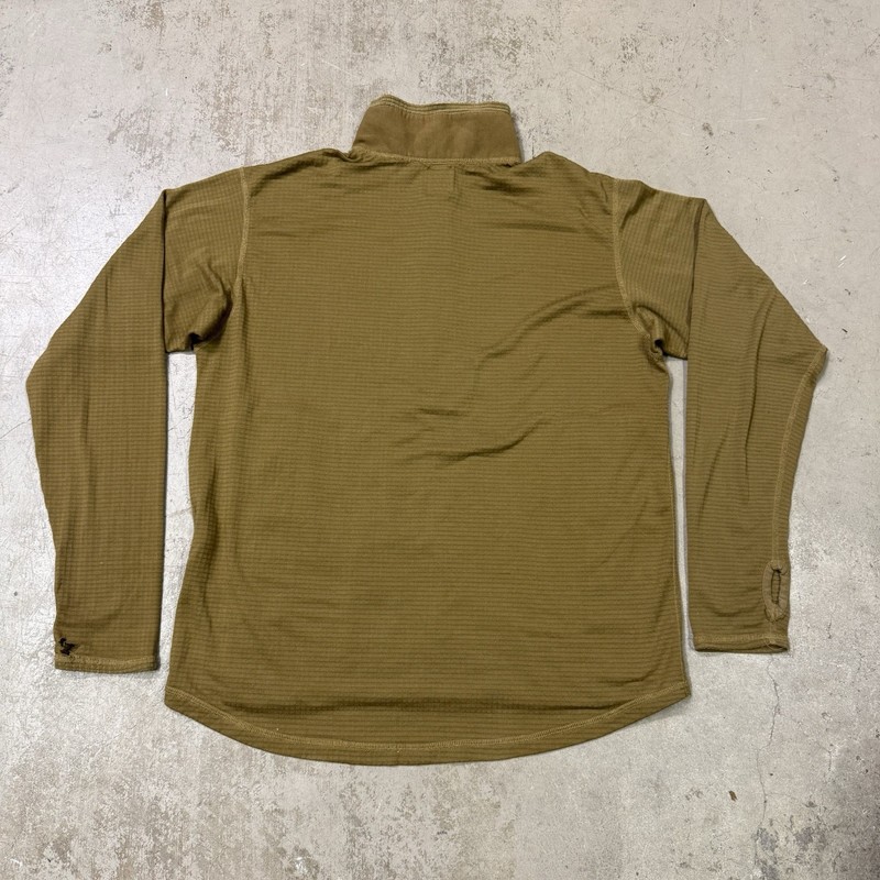 USMC FROG Flame Resistant Polartec Grid Fleece 1/2 Zip Men’s Medium Reg Coyote gallery