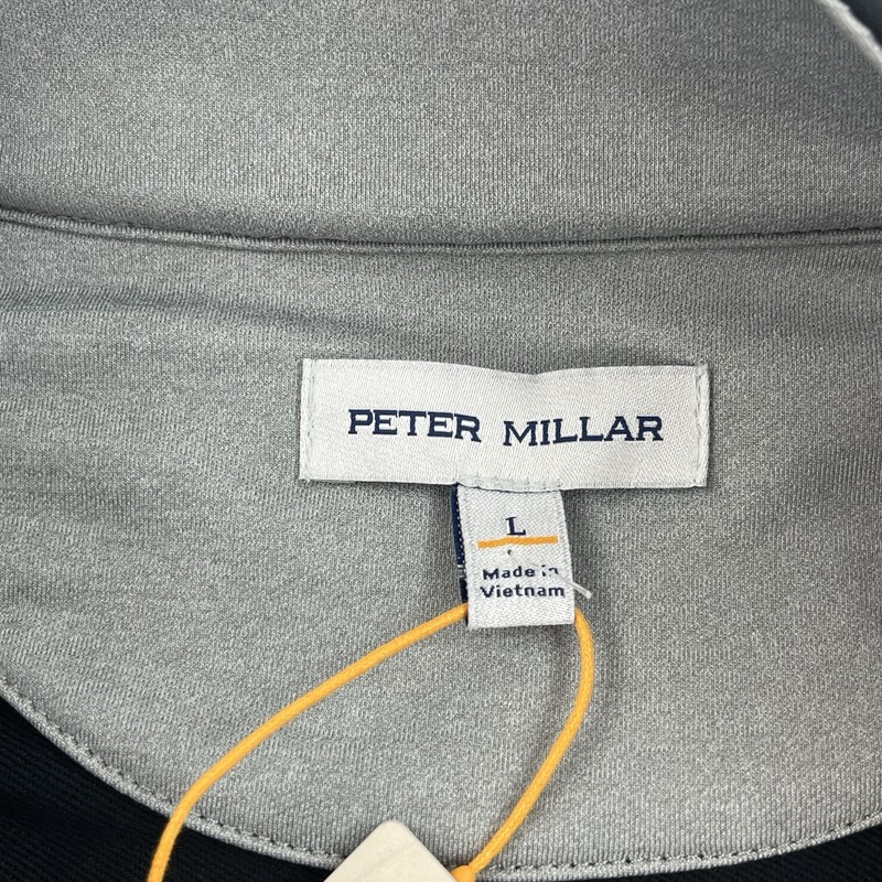 NEW Peter Millar Black 1/4 Zip Performance Pullover Size Large Georgia Bulldogs gallery
