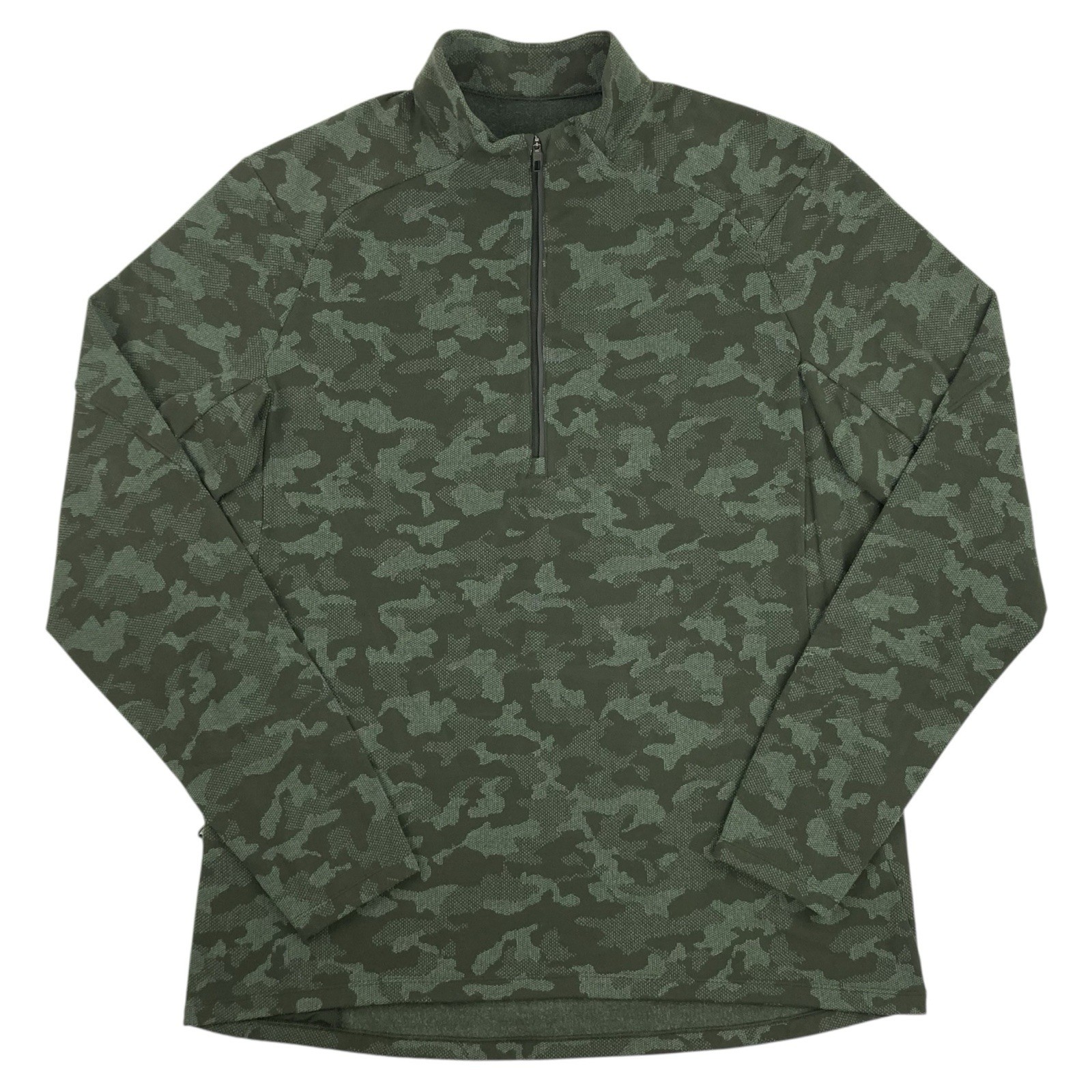 Lululemon Surge Warm Half Zip Pullover Mens XL Camo Long Sleeve Athletic gallery