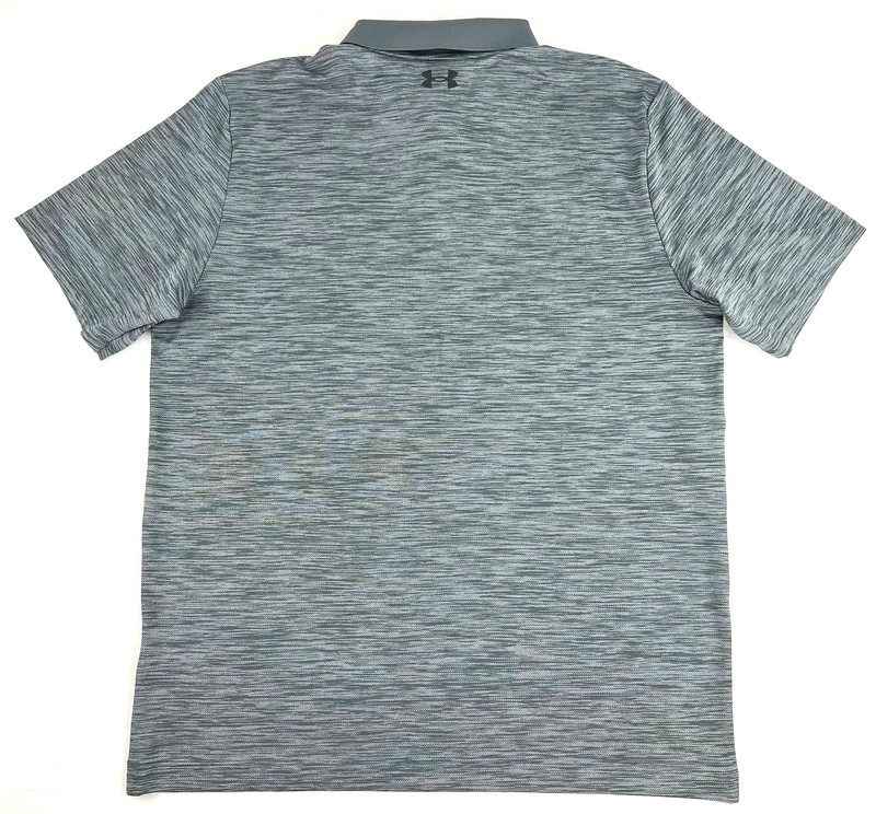 UNDER ARMOUR Men's UA Performance 3.0 Polo 1377374 Sz L UPF 40 New Heather Gray gallery