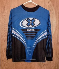 Men’s Size Small? X Games Long Sleeve Shirt ESPN Motocross Racing Shirt