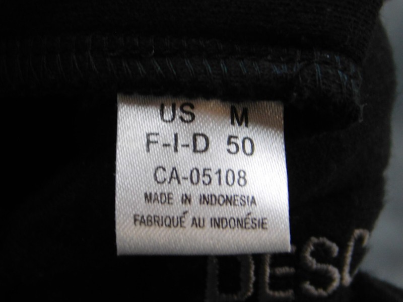 Descente 1/4 Zip Pullover Jacket Men's M Black Long Sleeve Band Collar gallery