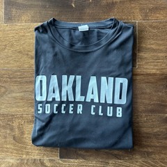 Men’s Oakland soccer Athletic T-Shirt Size Small