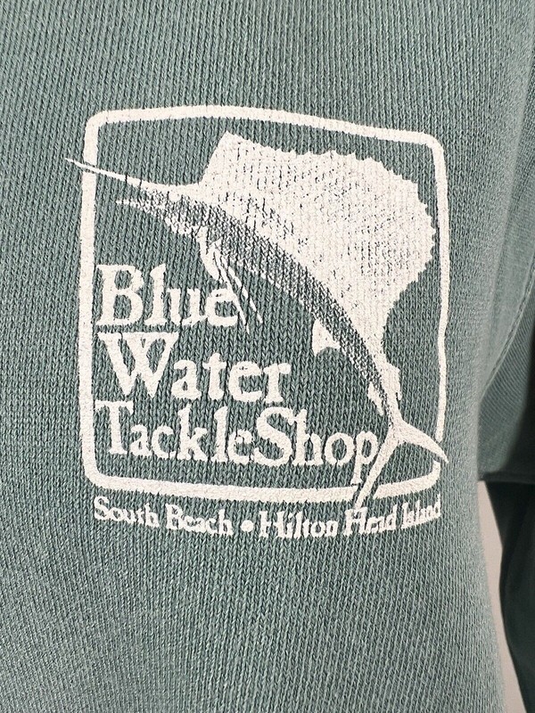 Bluewater Tackle Sweatshirt Mens Medium Fishing Graphic Coastal Outdoors gallery