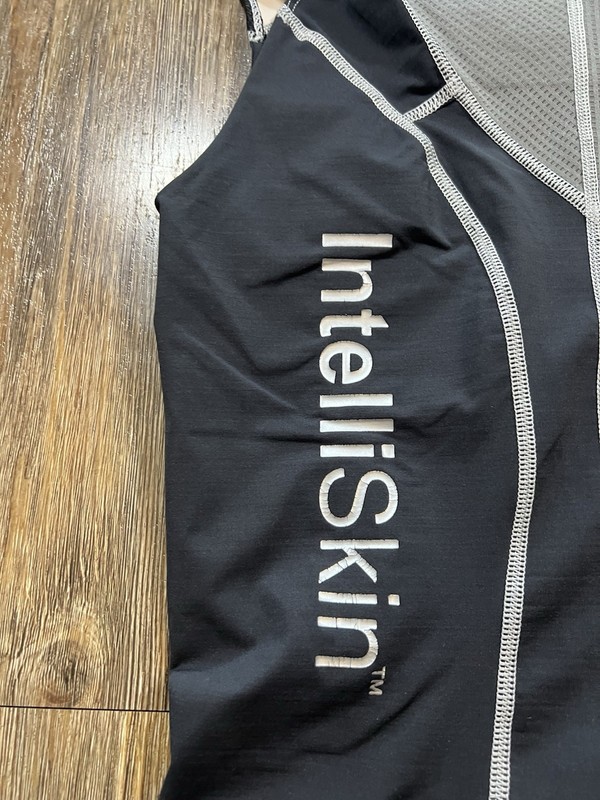 Intelliskin Posture Compression Shirt Size XL Black Gray Sleeveless Support gallery