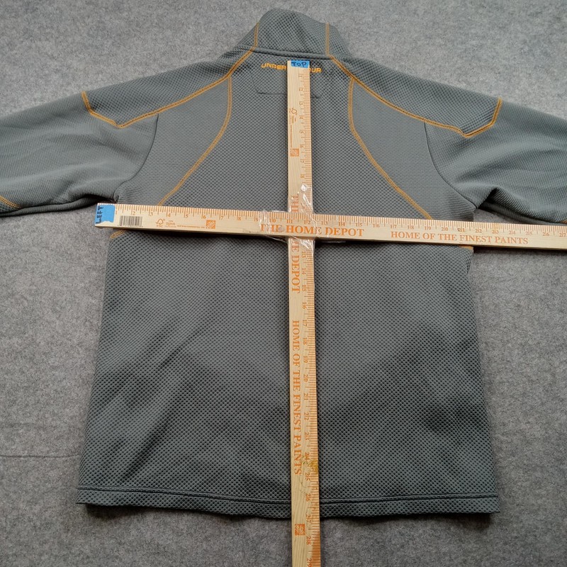 Under Armour Pullover Men Large Quarter Zip Waffle All Season Gear Loose Fit UA gallery