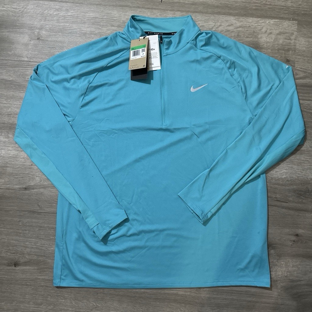 Nike Dri-Fit Stride 1/2-Zip Midlayer Running Sweat Shirt HV2180-345 Men Size XL gallery