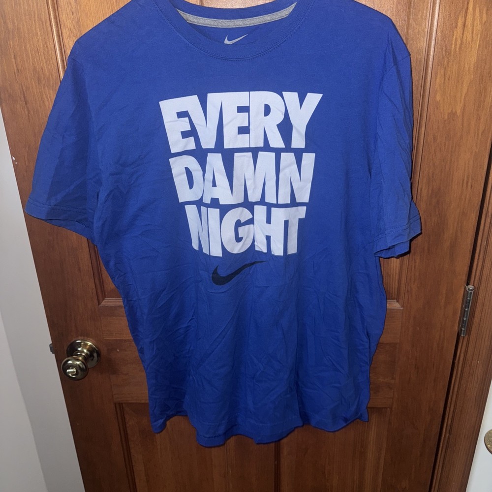 Nike Men's Sportswear T-Shirt Active Short Sleeve Graphic Tee Size XL In Blue