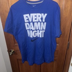 Nike Men’s Sportswear T-Shirt Active Short Sleeve Graphic Tee Size XL In Blue