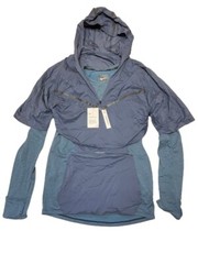 Nike Tech Pack Therma Sphere Blue Running Jacket Packable AR1709-427 Size Medium