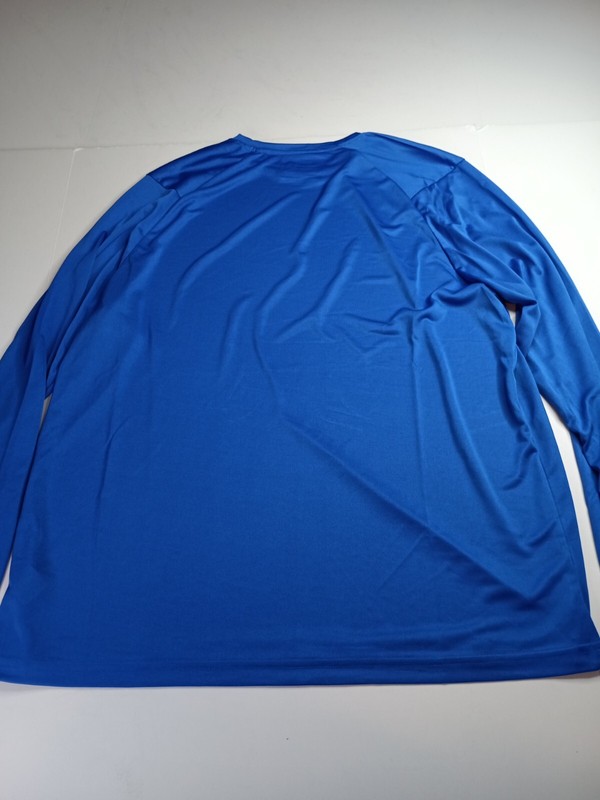 Russell Athletic Shirt Men's XL (46-48) Core Long Sleeve Performance Tee Blue gallery