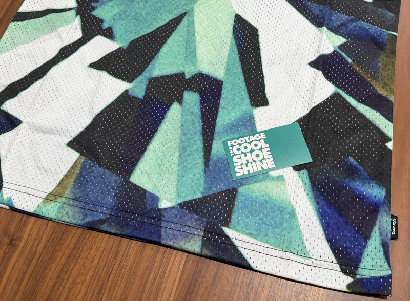DIAMOND SUPPLY CO DUNK SIMPLICITY MESH POCKET BASKETBALL JERSEY TANK TOP AQUA M gallery