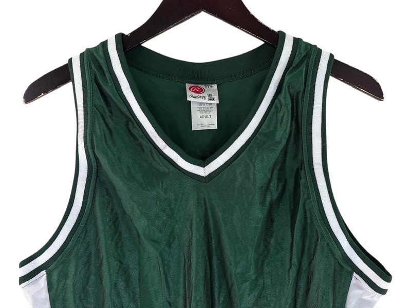 vintage rawlings dazzle basketball jersey mens size large NOS NWT 90s USA made gallery