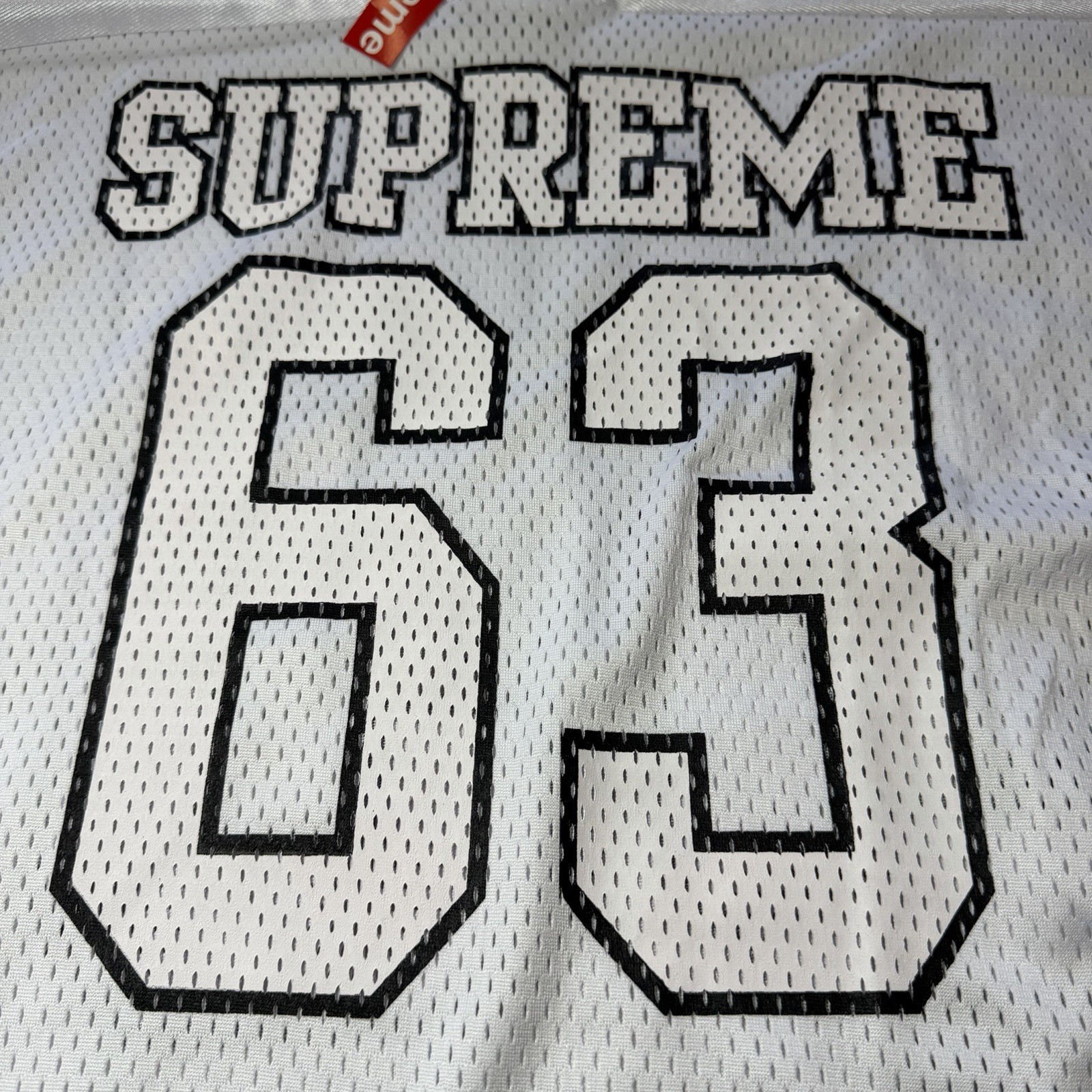 Supreme Bones White Football Jersey Size Large gallery