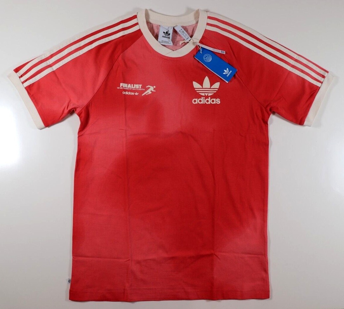ADIDAS ORIGINALS GRAPHICS MELLOW RIDE CLUB 3-STRIPES LOGO TOP HL9276 MEN XS S gallery