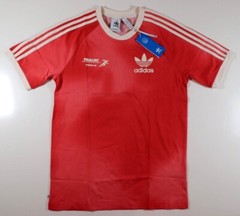 ADIDAS ORIGINALS GRAPHICS MELLOW RIDE CLUB 3-STRIPES LOGO TOP HL9276 MEN XS S