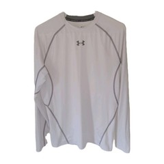 Under Armour Heatgear White Compression Pullover XL TG