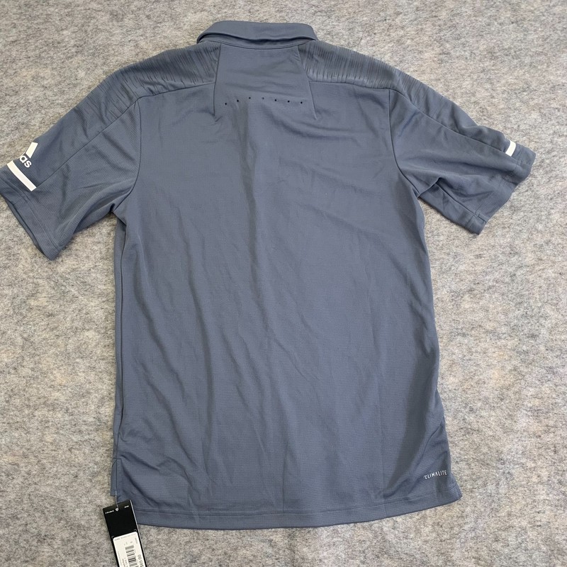 Adidas Icnc Coach Golf Polo Shirt Men's Small Onix White Climalite NWT gallery