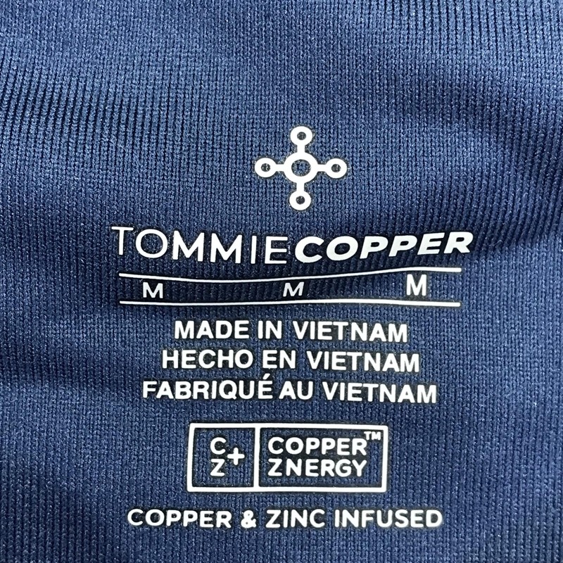 Tommie Copper Shirt Mens Medium Blue Shoulder Support Compression Copper Znergy gallery