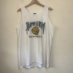 Vintage 90s Above The Rim Hoopwear “Just Elevate” Streetwear Hip Hop Tanktop LG